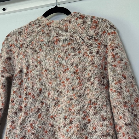 KAFFE XS Women's Speckled Knit Open-Front Cardigan - Picture 6 of 7